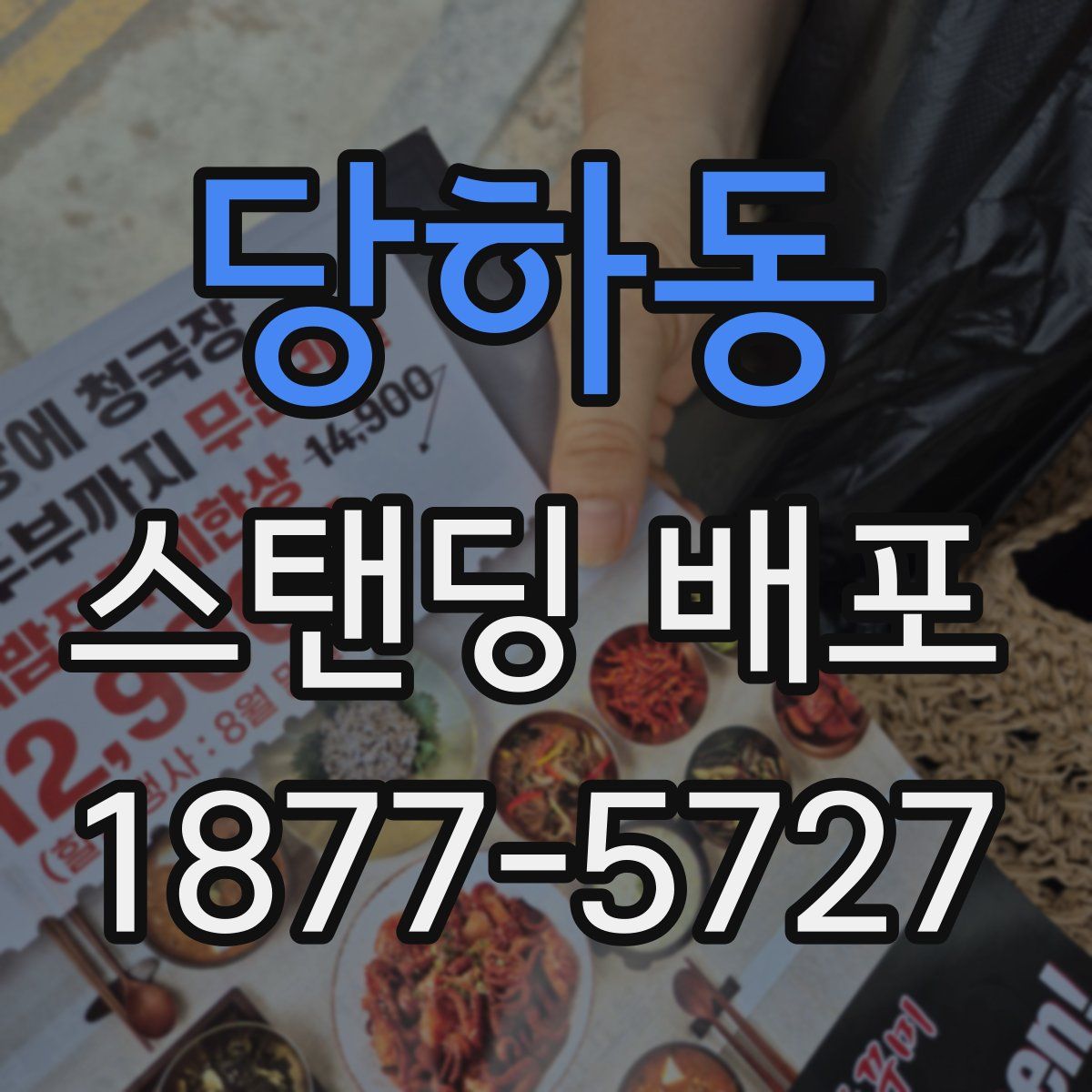 당하동 스탠딩 배포