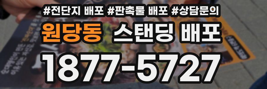 원당동 스탠딩 배포