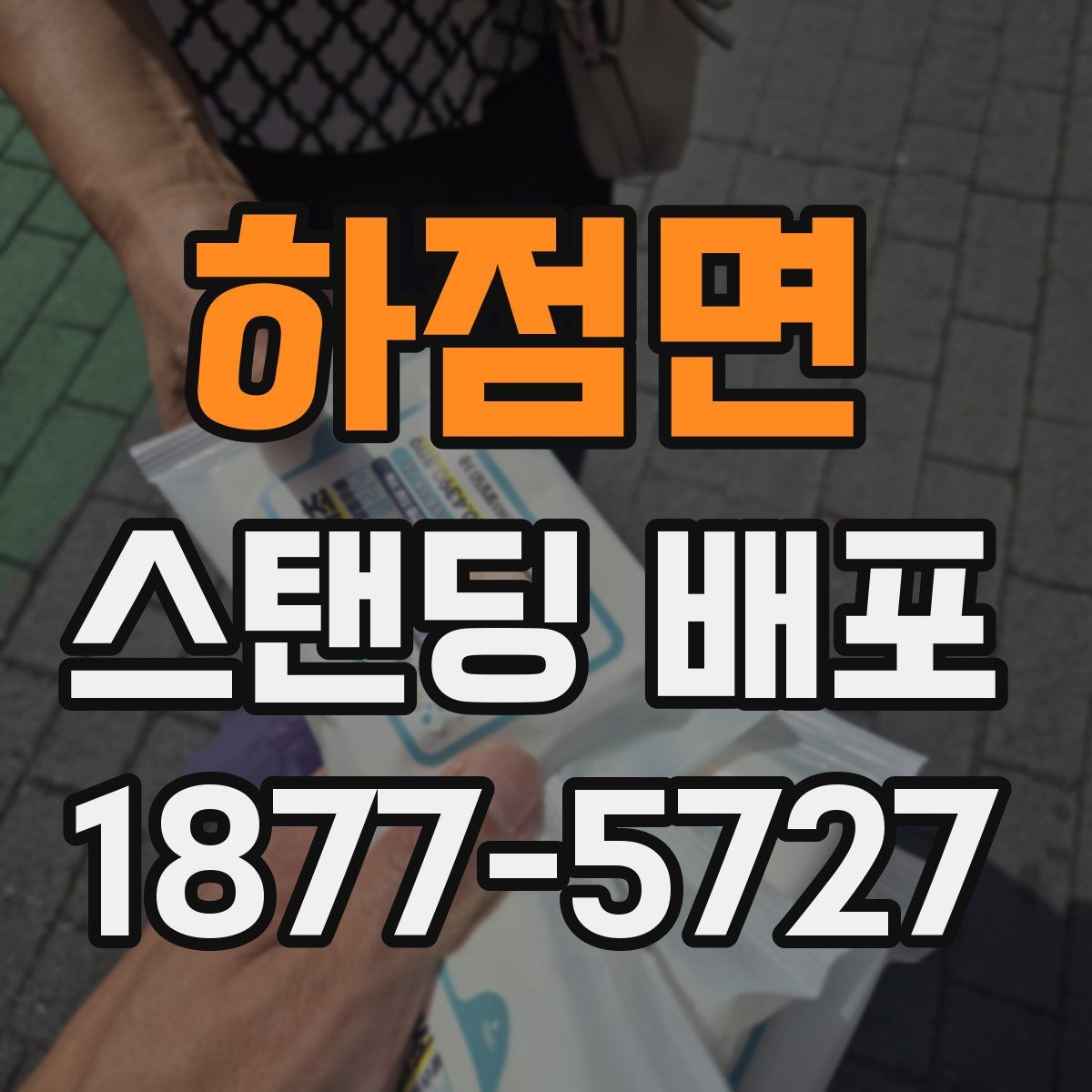 하점면 스탠딩 배포