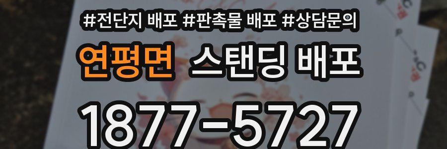 연평면 스탠딩 배포