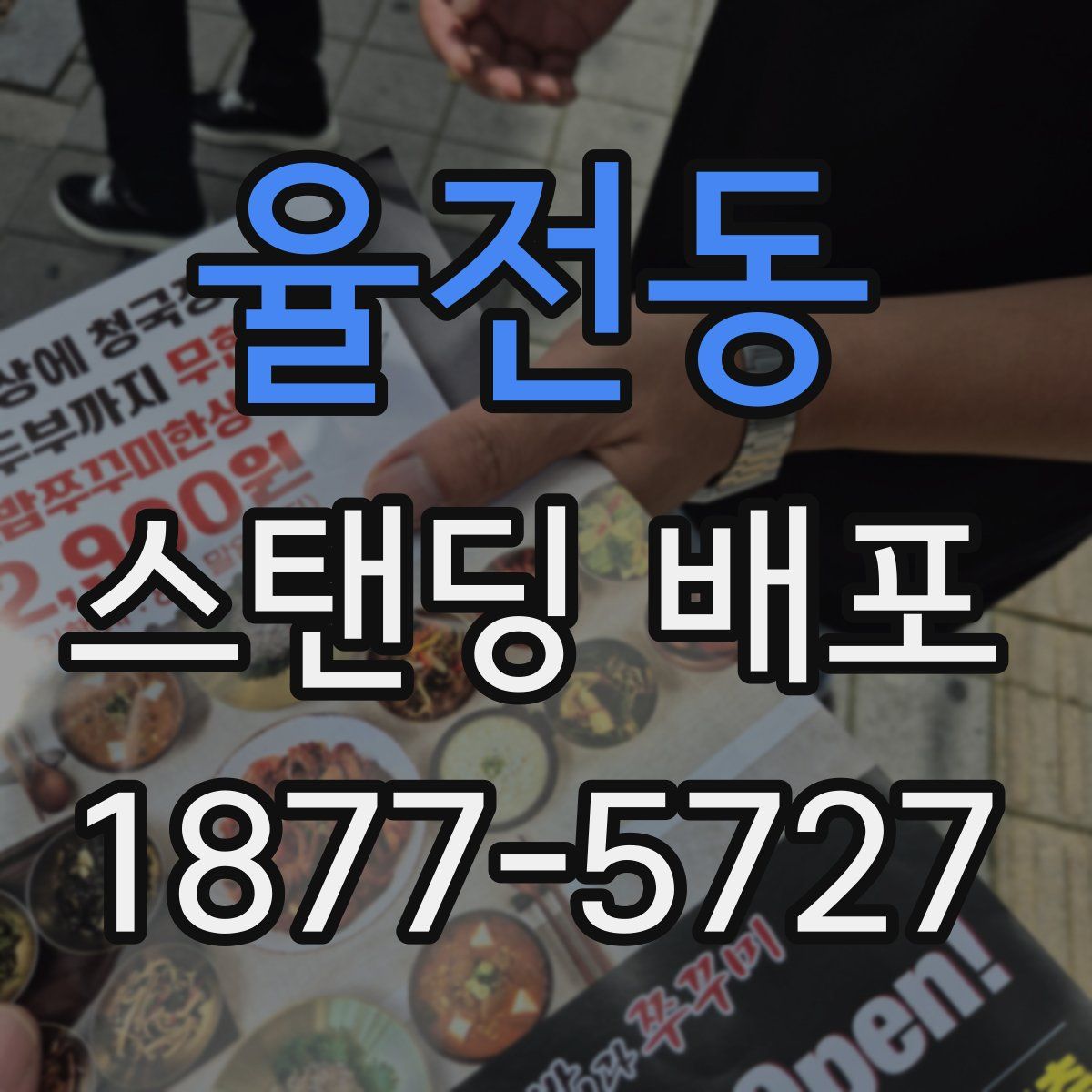 율전동 스탠딩 배포