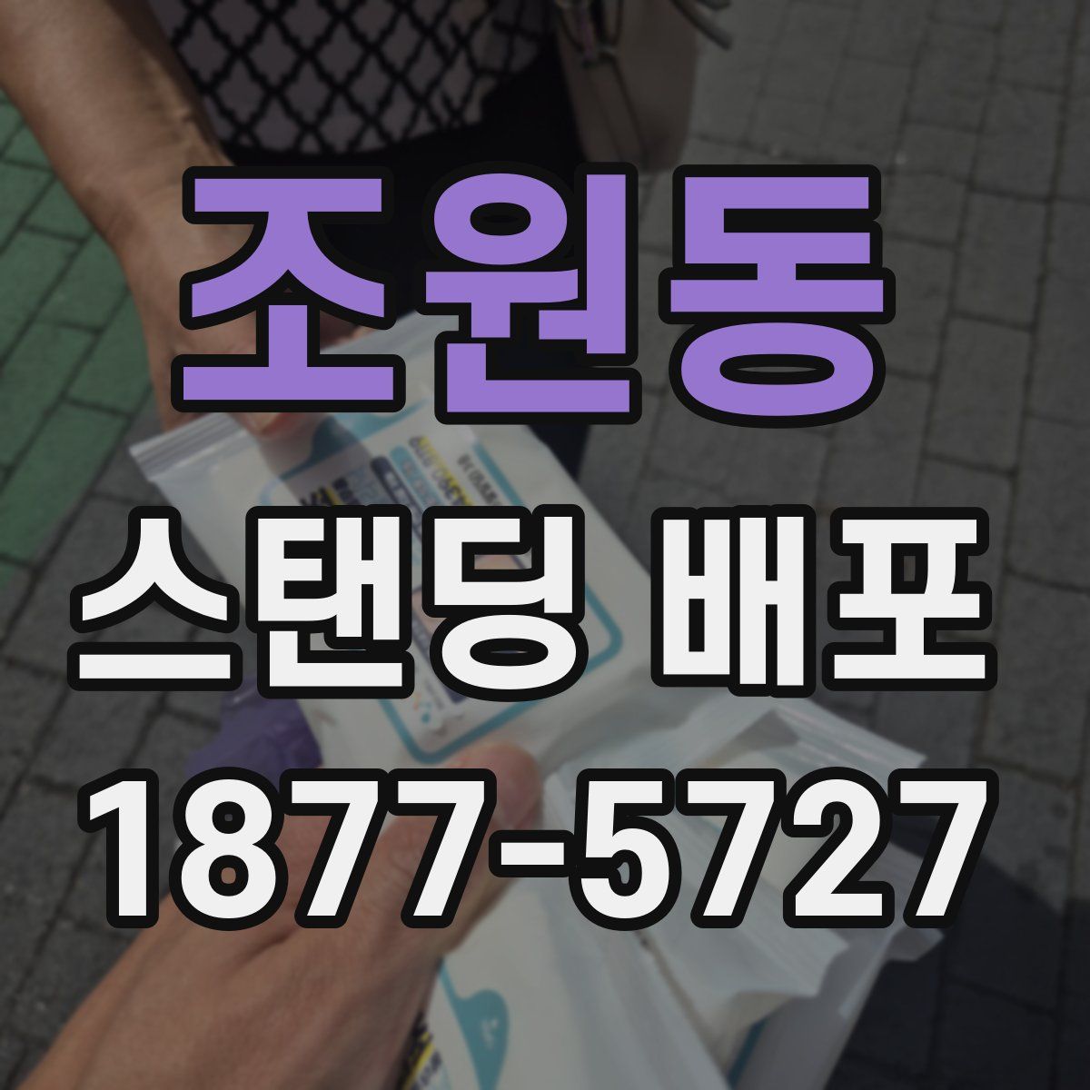 조원동 스탠딩 배포