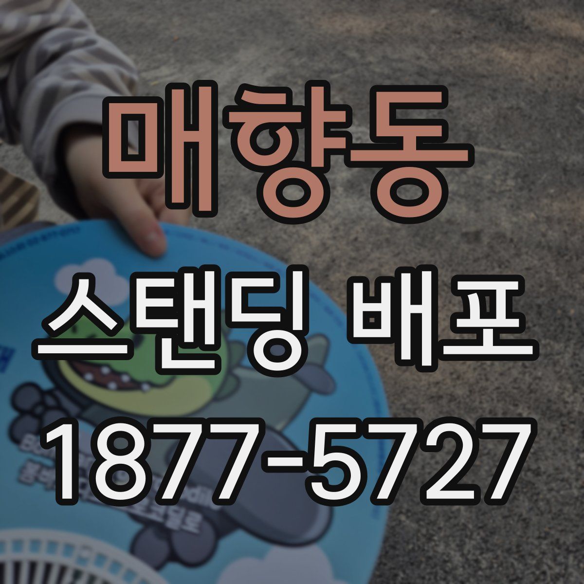 매향동 스탠딩 배포