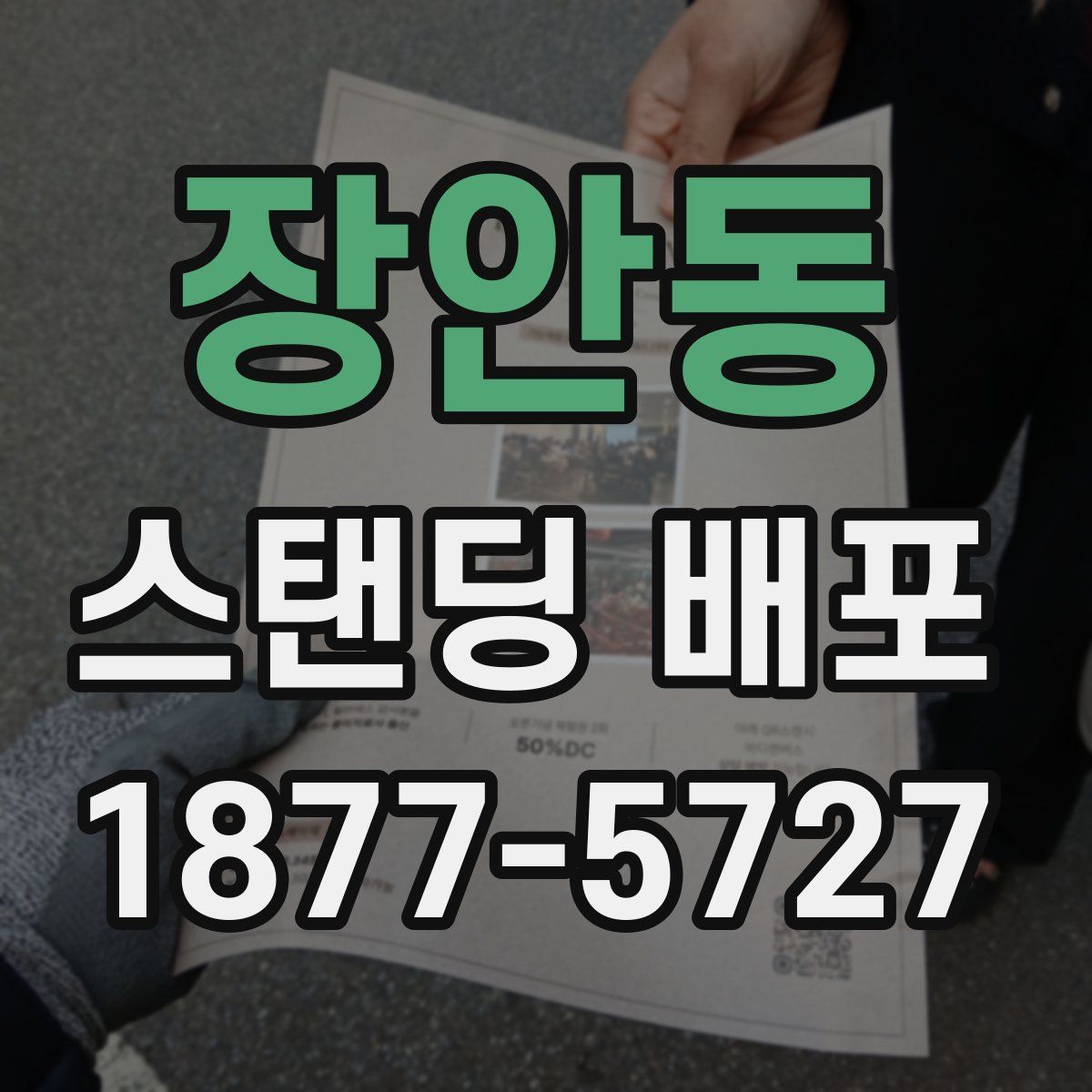 장안동 스탠딩 배포