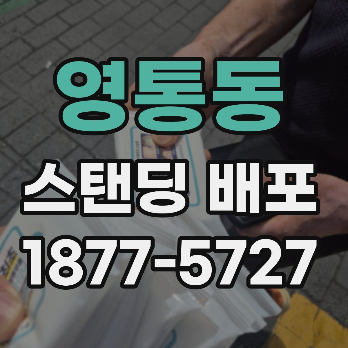 영통동 스탠딩 배포