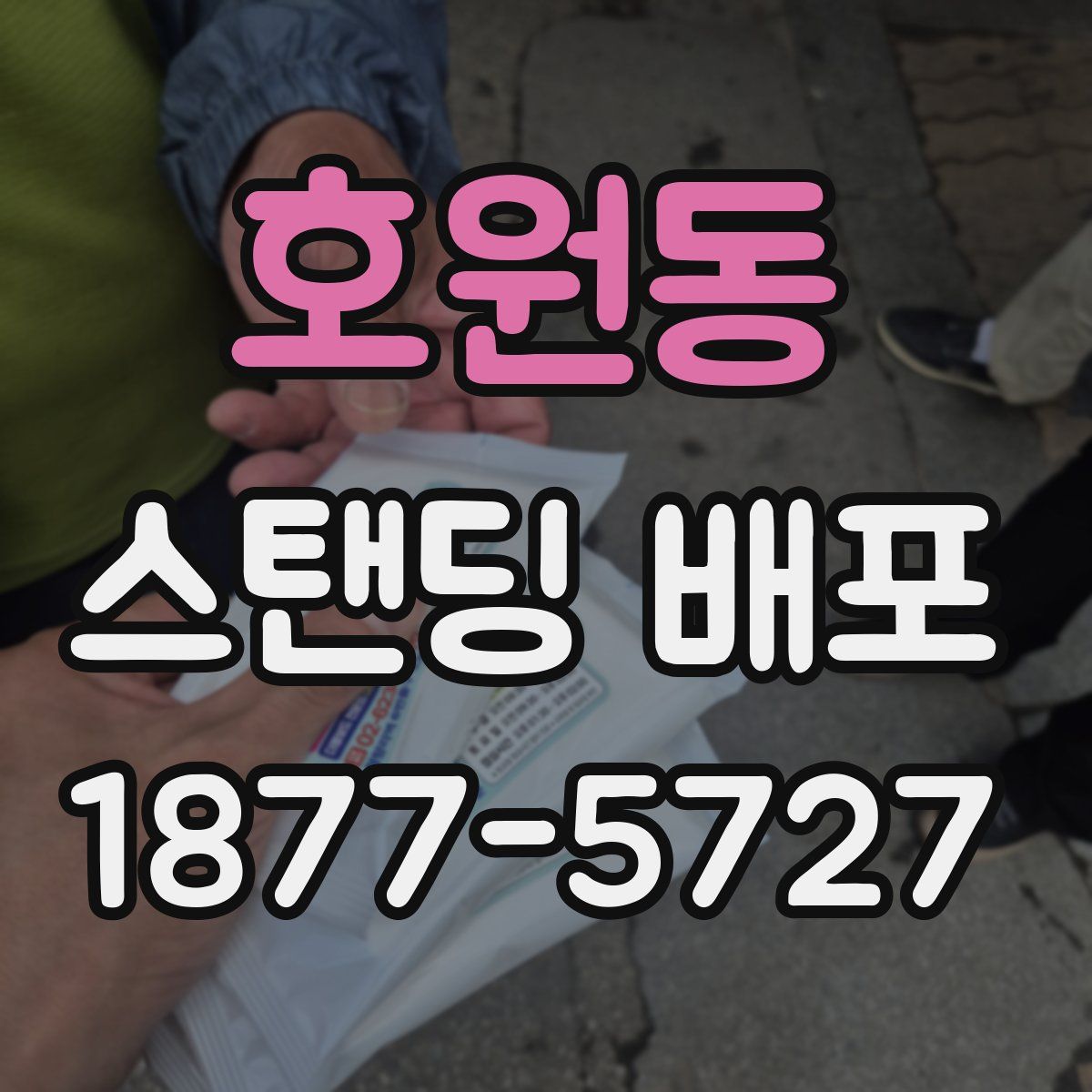 호원동 스탠딩 배포