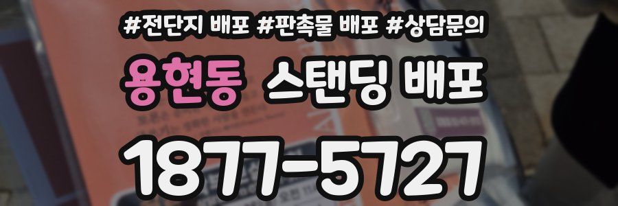 용현동 스탠딩 배포