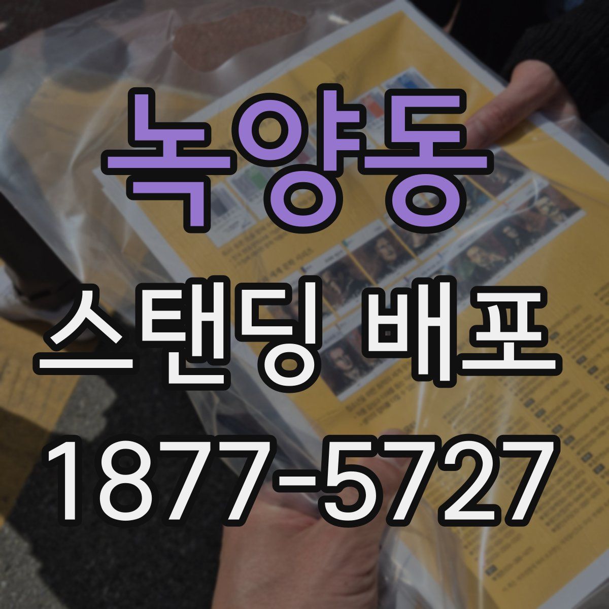 녹양동 스탠딩 배포