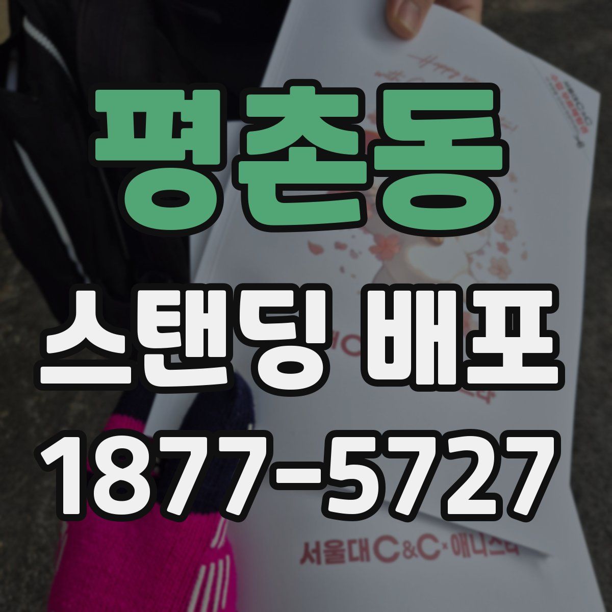 평촌동 스탠딩 배포