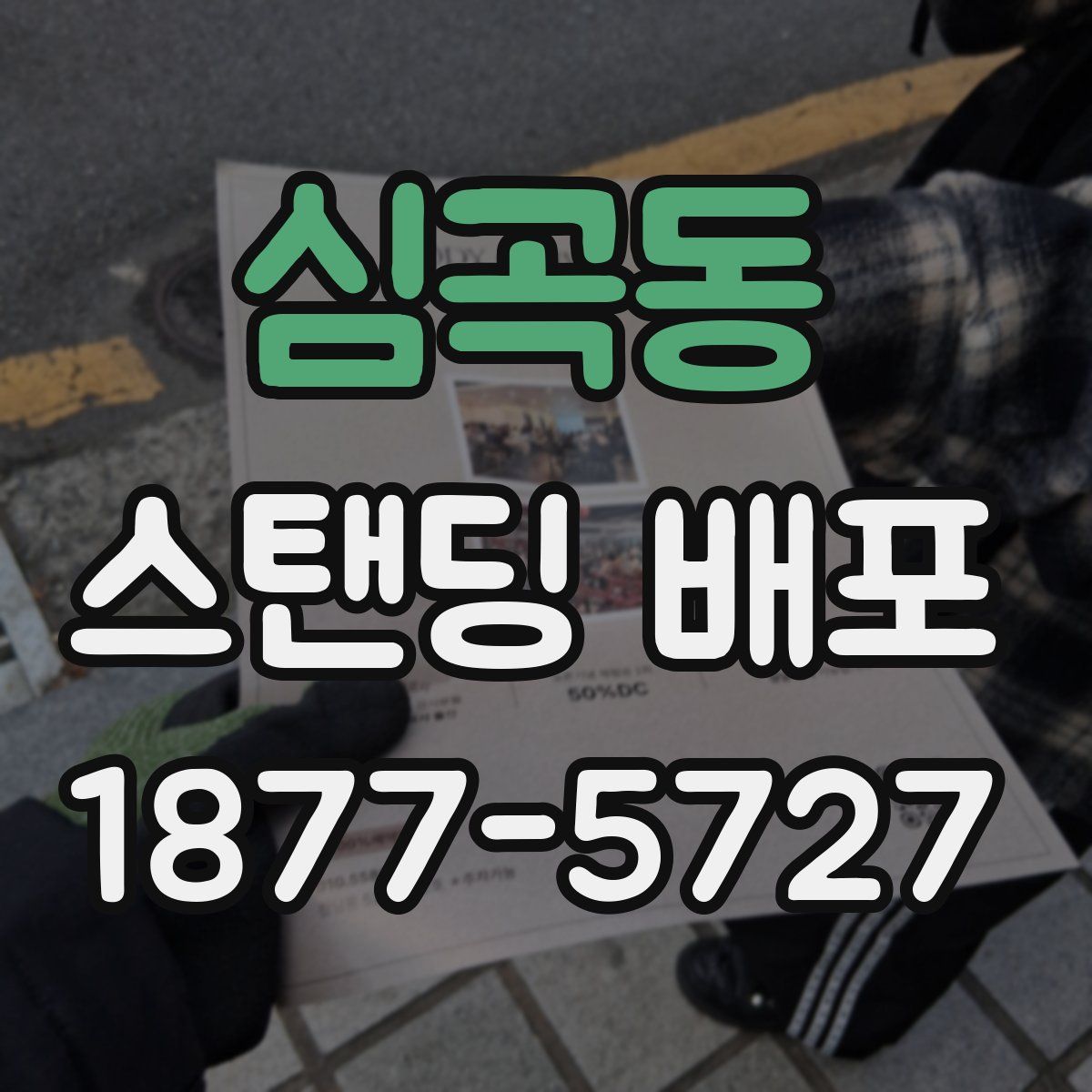 심곡동 스탠딩 배포