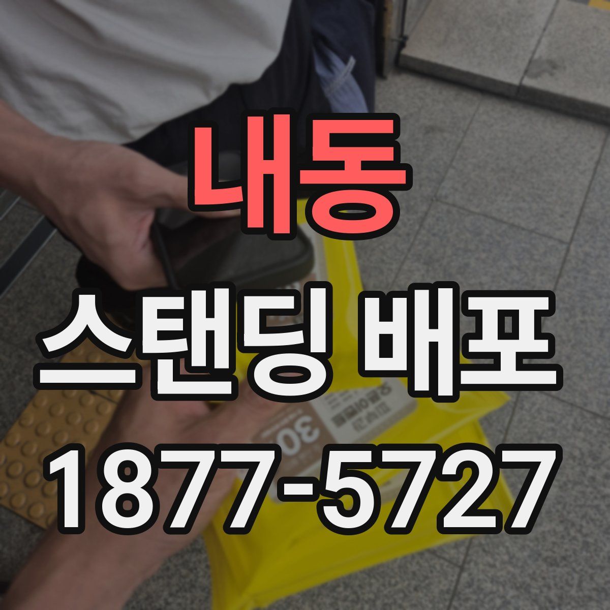 내동 스탠딩 배포