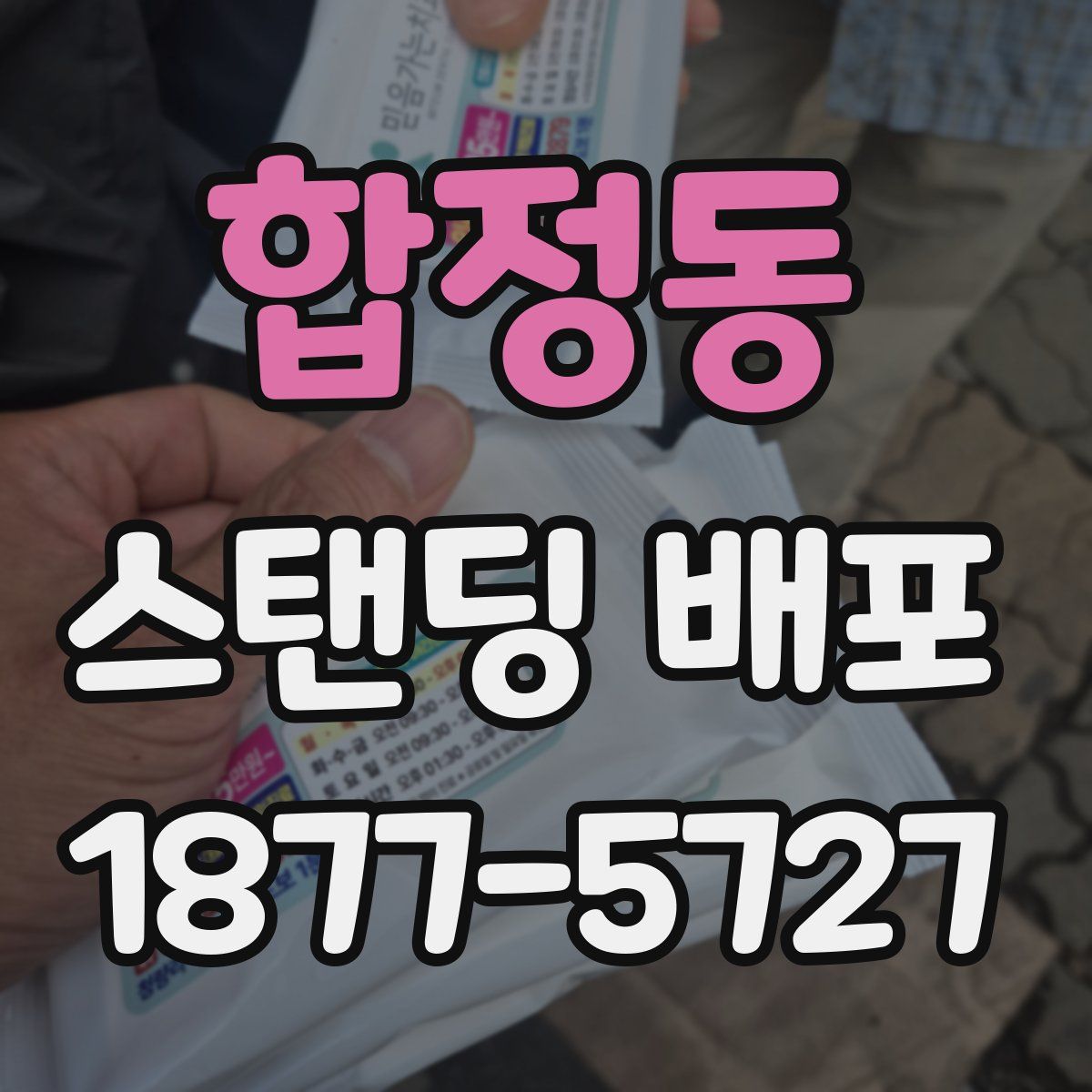 합정동 스탠딩 배포