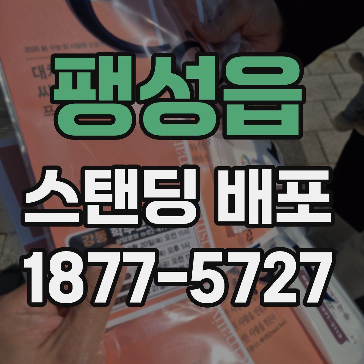 팽성읍 스탠딩 배포