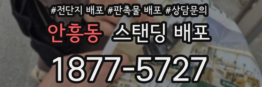 안흥동 스탠딩 배포