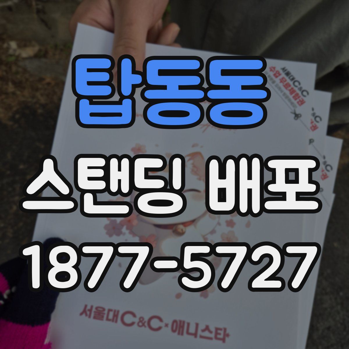 탑동동 스탠딩 배포