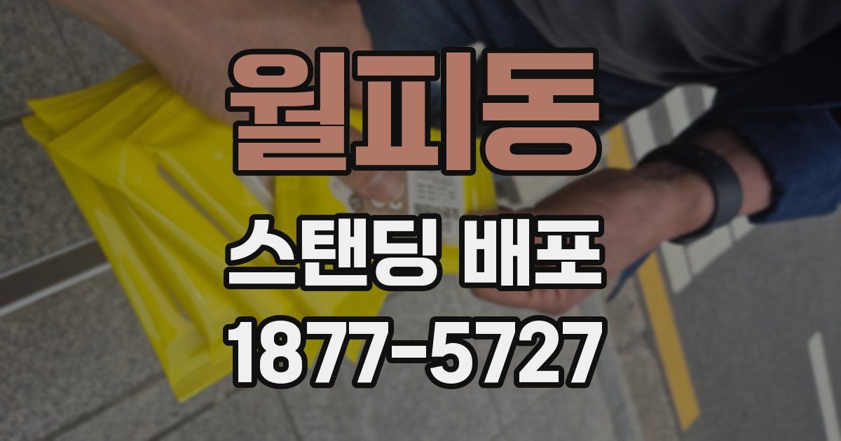월피동 스탠딩 배포