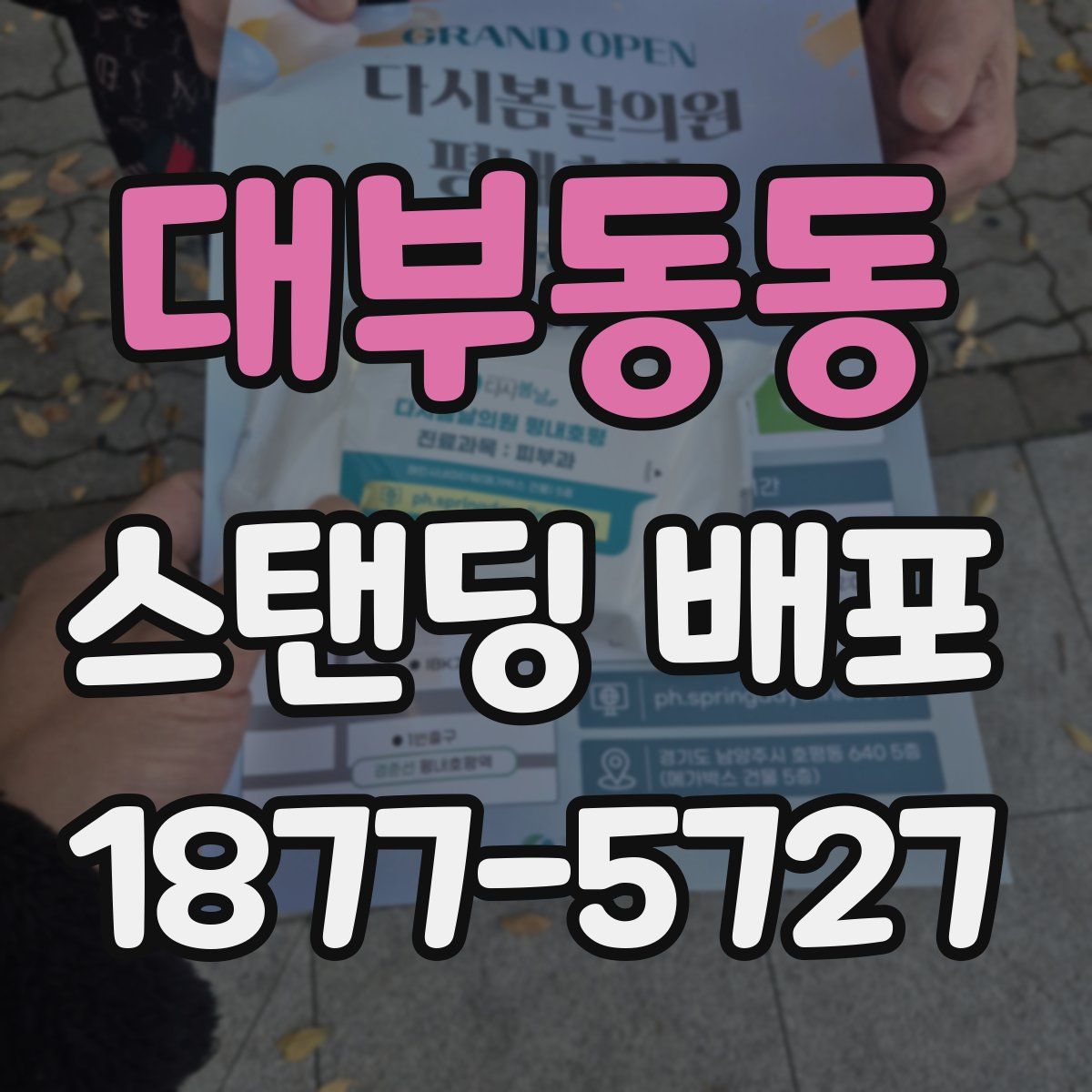 대부동동 스탠딩 배포