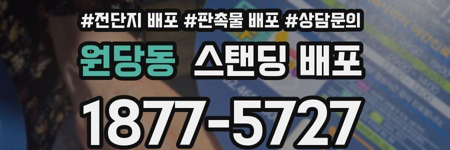 원당동 스탠딩 배포