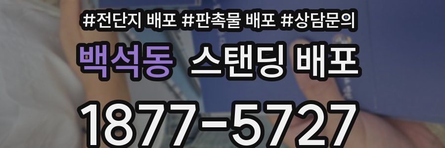 백석동 스탠딩 배포
