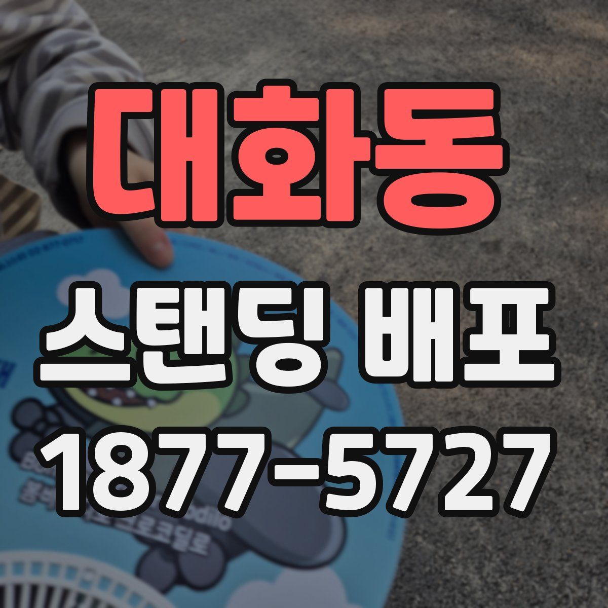 대화동 스탠딩 배포