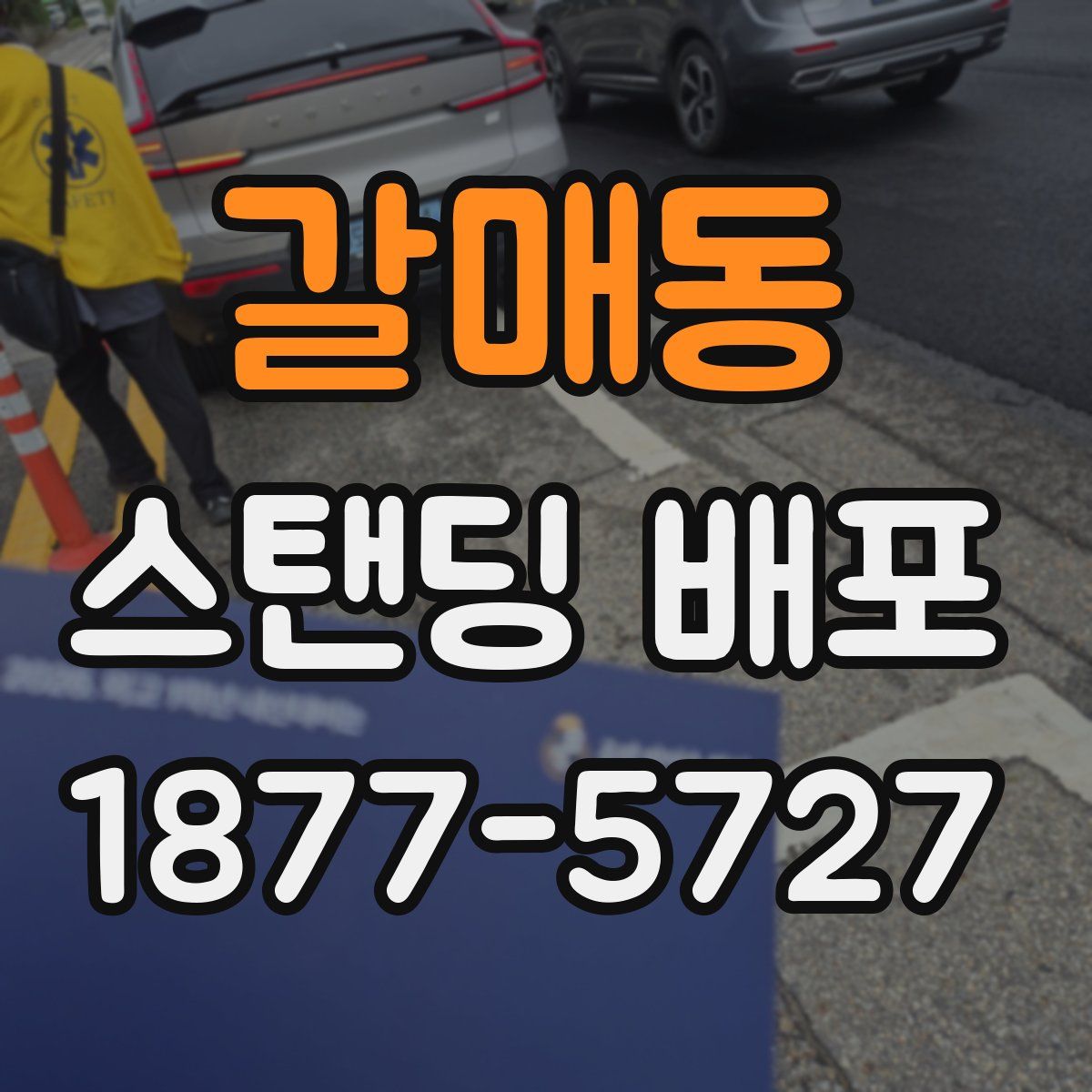 갈매동 스탠딩 배포