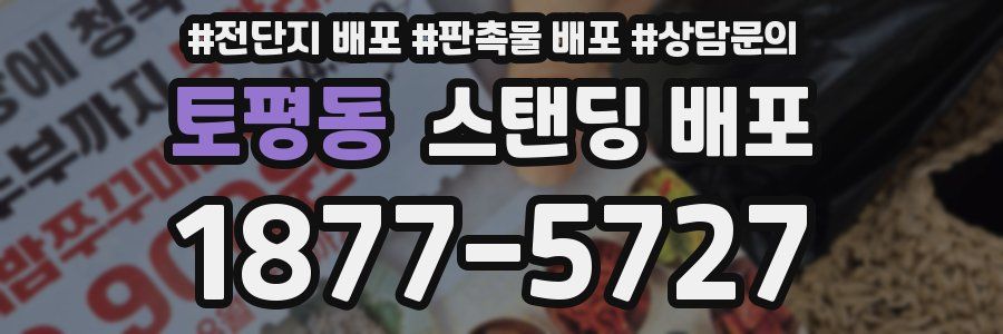 토평동 스탠딩 배포