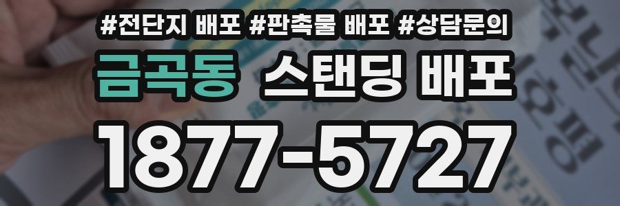 금곡동 스탠딩 배포