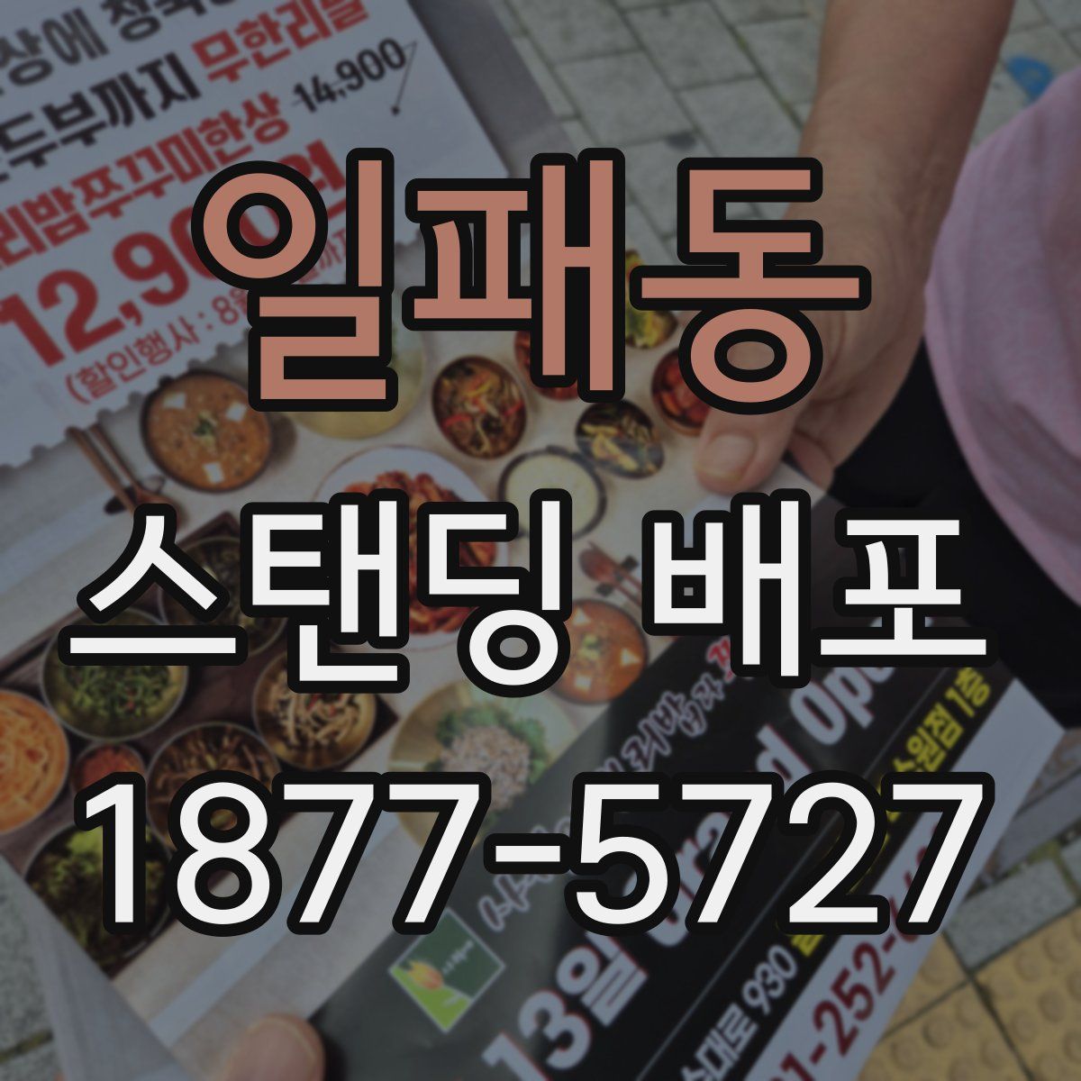 일패동 스탠딩 배포