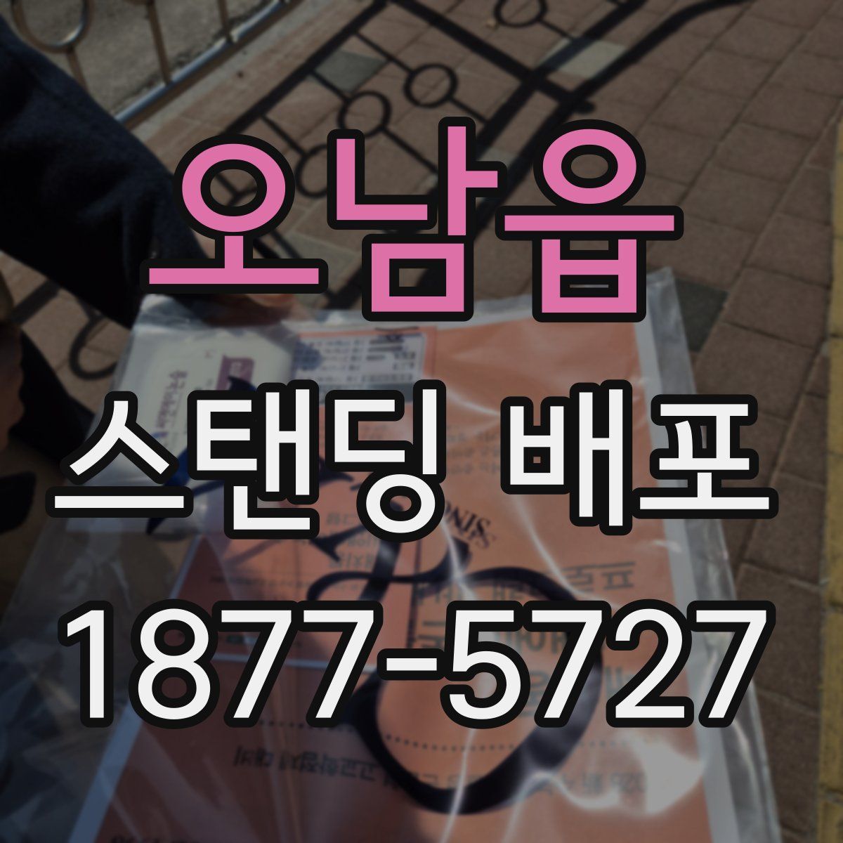 오남읍 스탠딩 배포