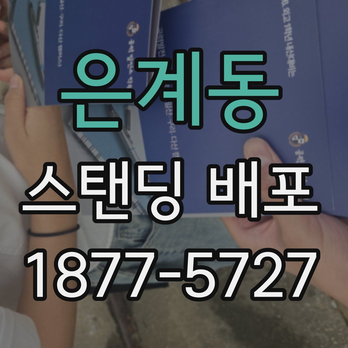 은계동 스탠딩 배포