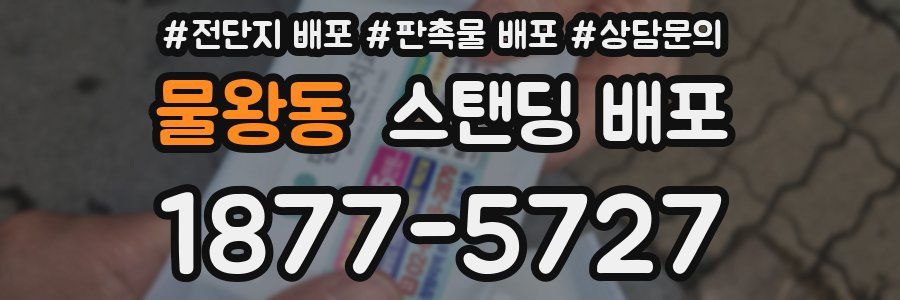 물왕동 스탠딩 배포