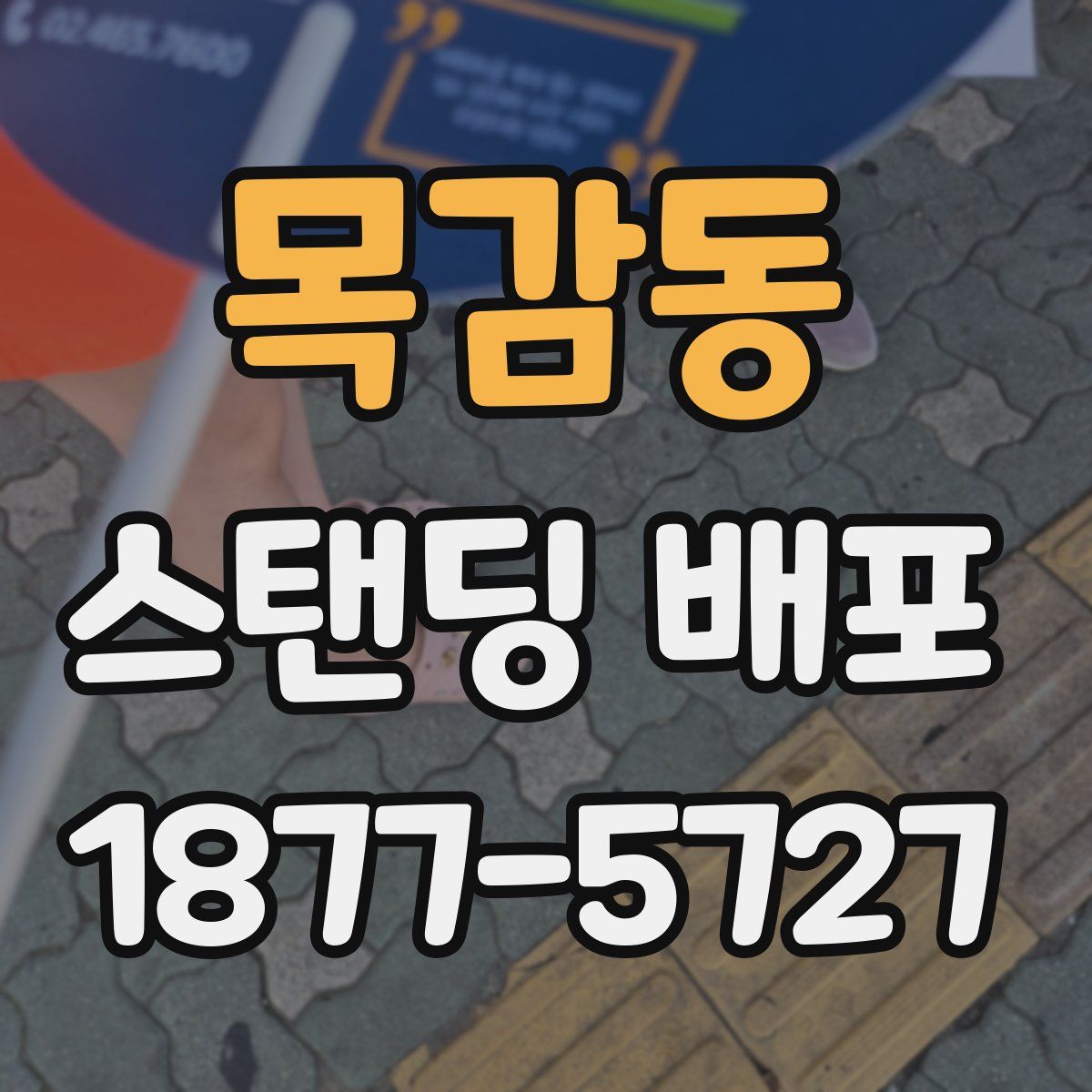 목감동 스탠딩 배포