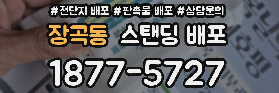 장곡동 스탠딩 배포