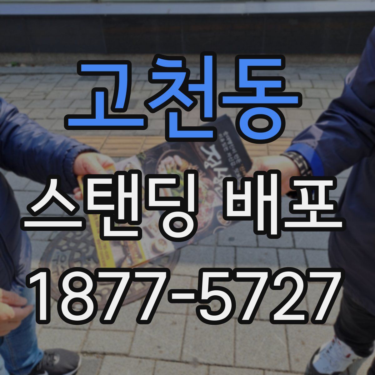 고천동 스탠딩 배포