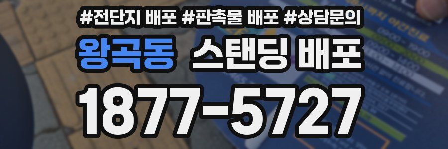 왕곡동 스탠딩 배포
