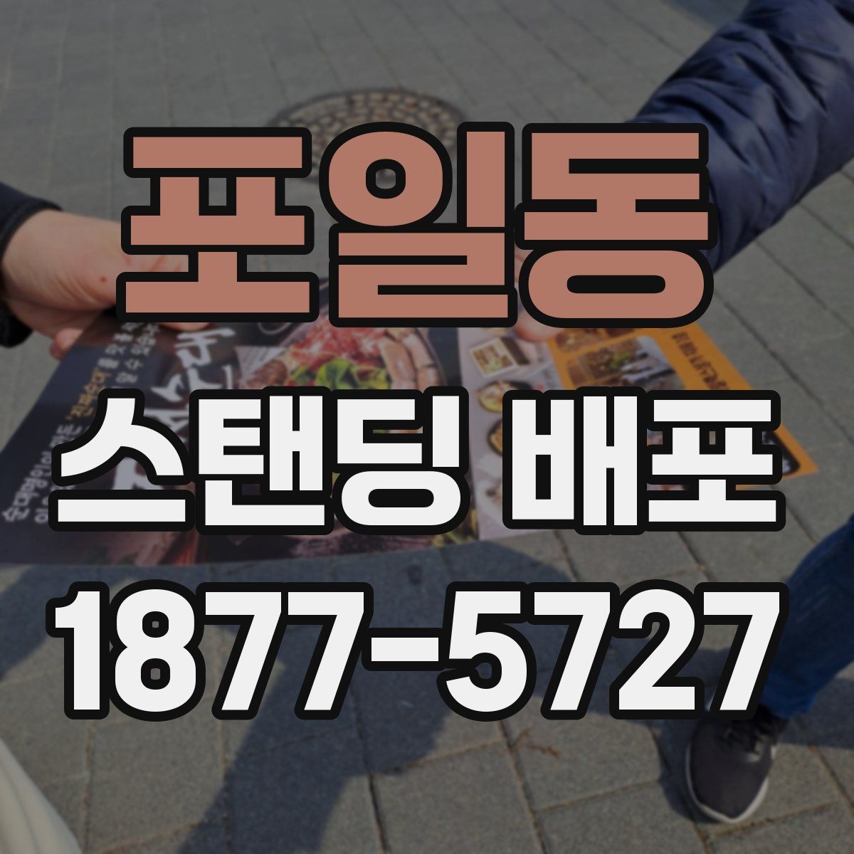 포일동 스탠딩 배포