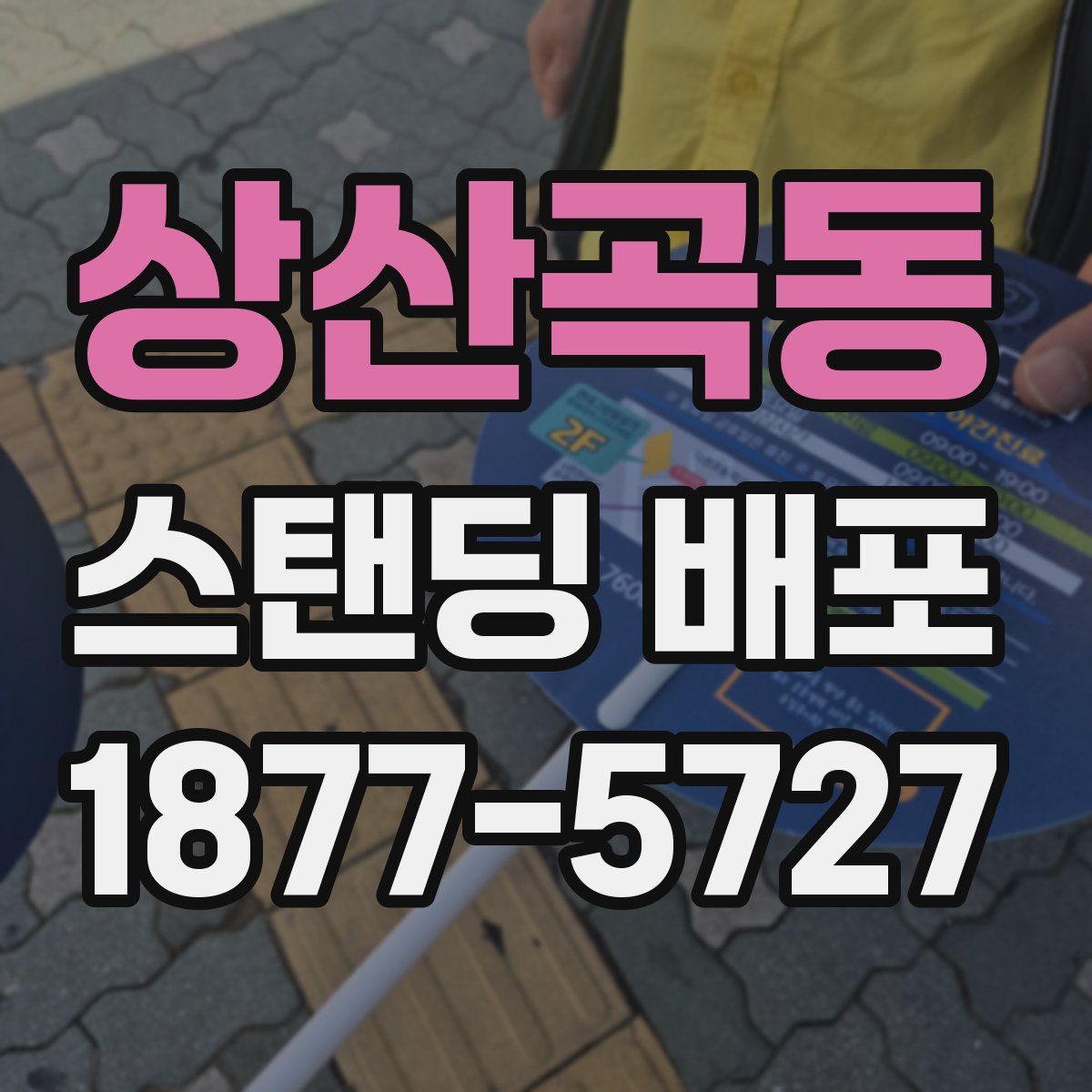 상산곡동 스탠딩 배포
