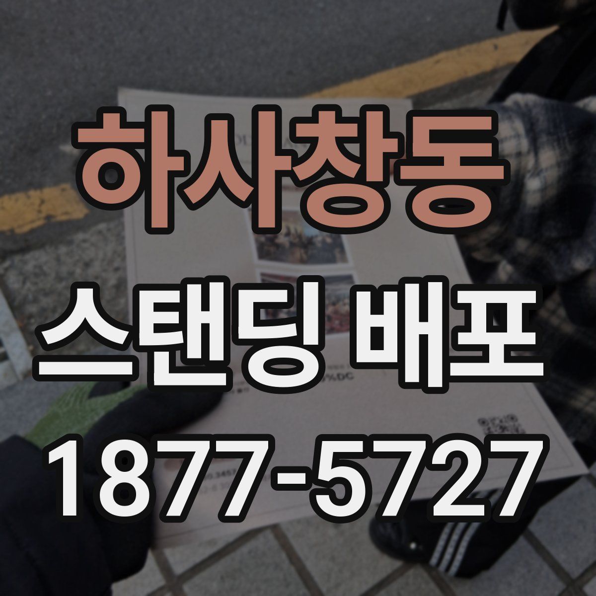 하사창동 스탠딩 배포