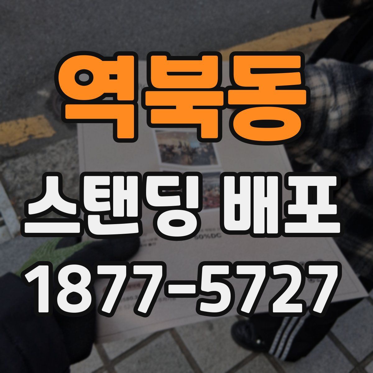 역북동 스탠딩 배포