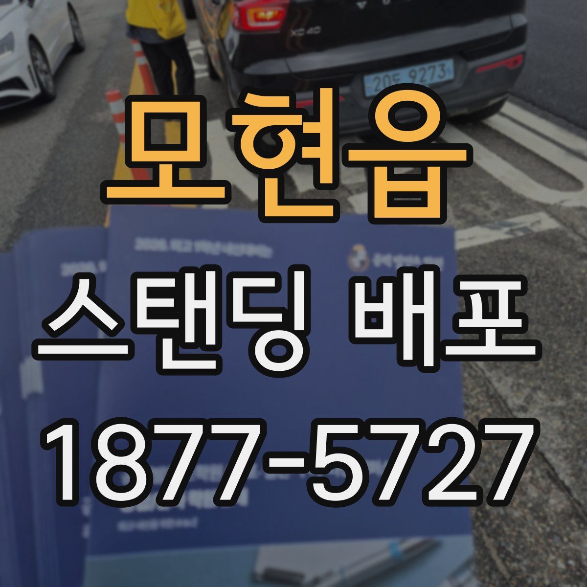모현읍 스탠딩 배포