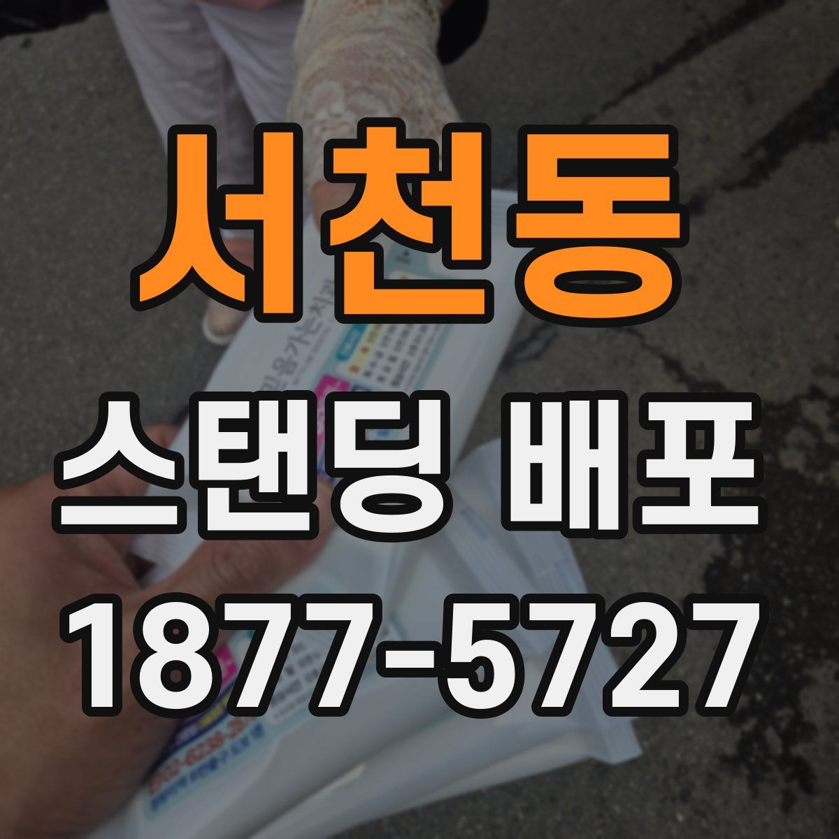 서천동 스탠딩 배포
