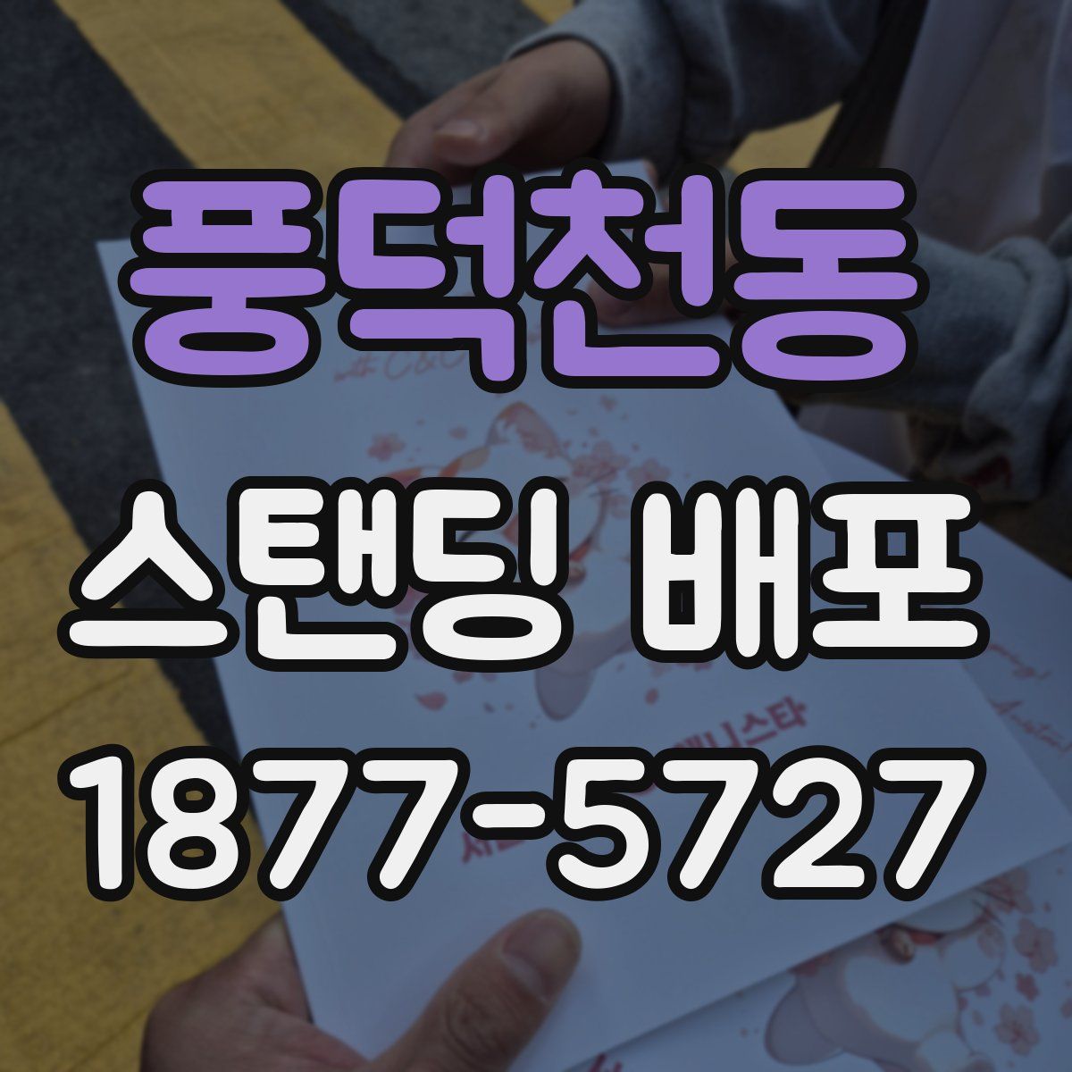 풍덕천동 스탠딩 배포