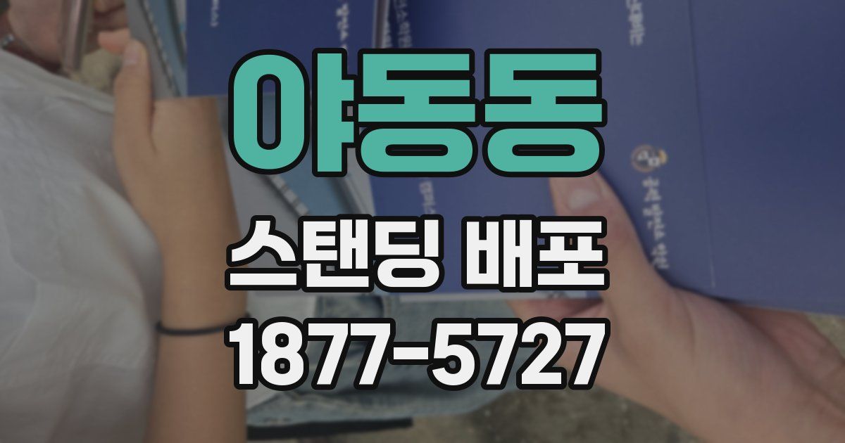 야동동 스탠딩 배포