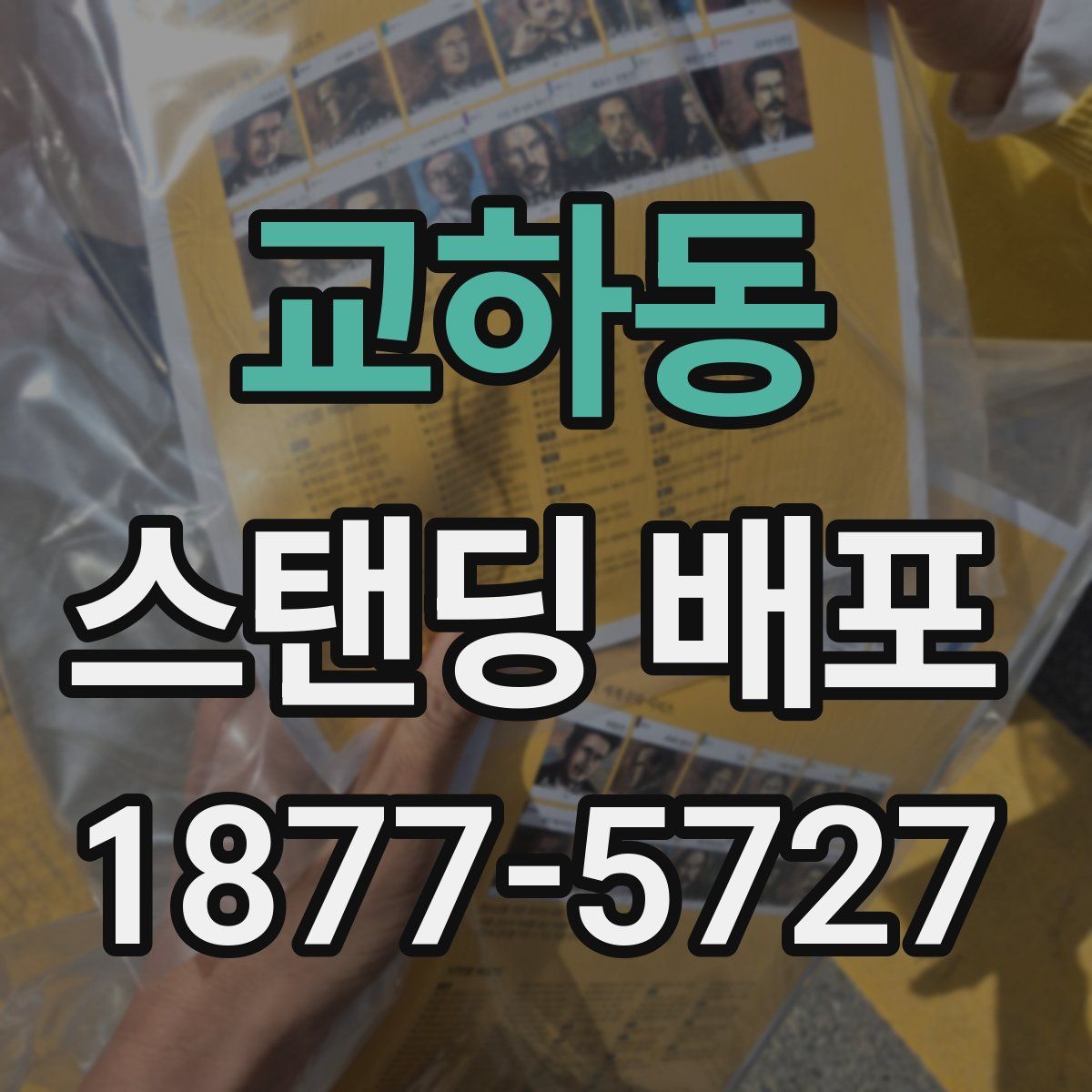 교하동 스탠딩 배포