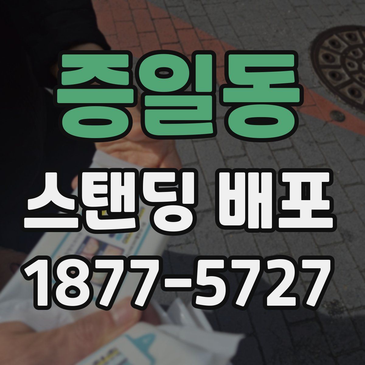 증일동 스탠딩 배포