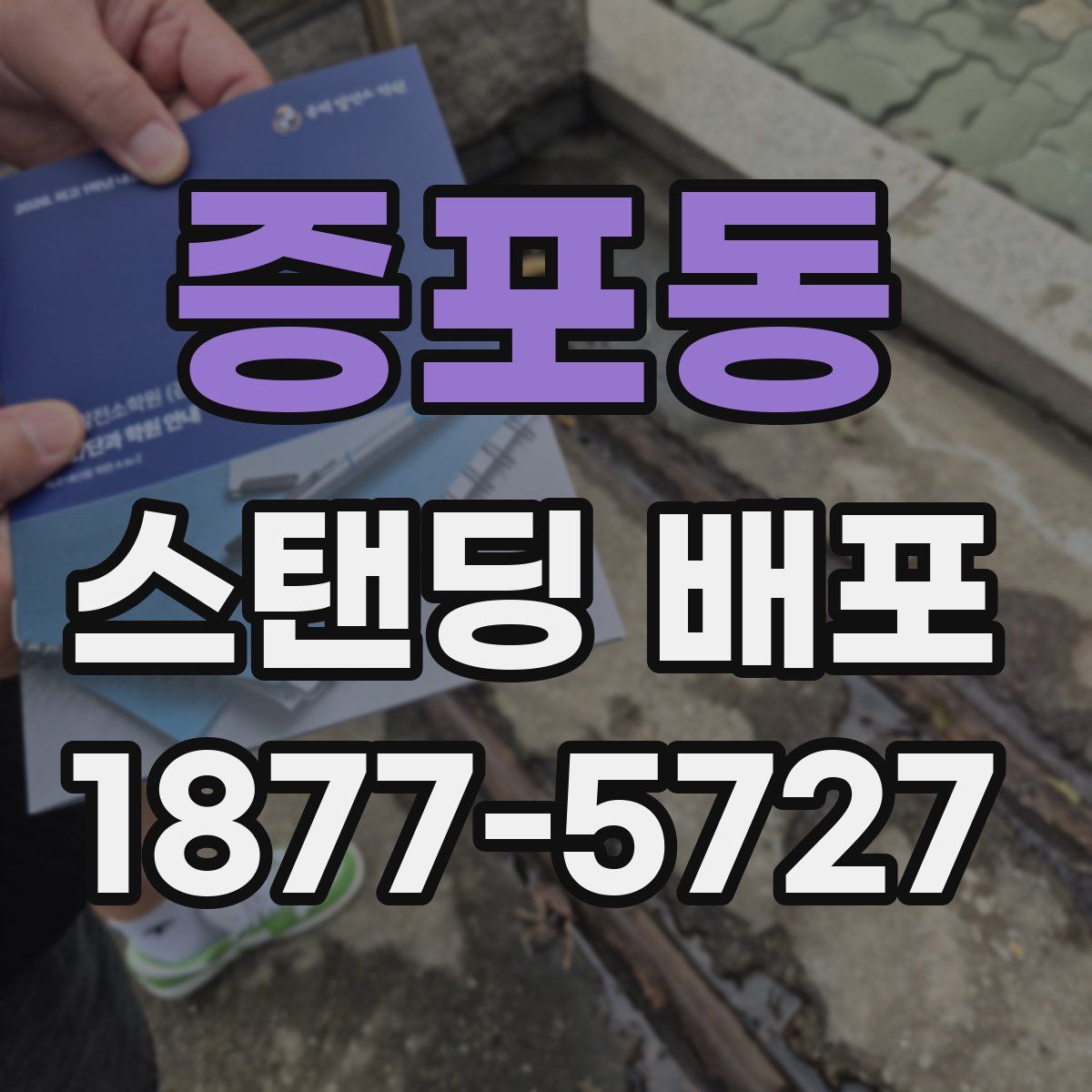 증포동 스탠딩 배포