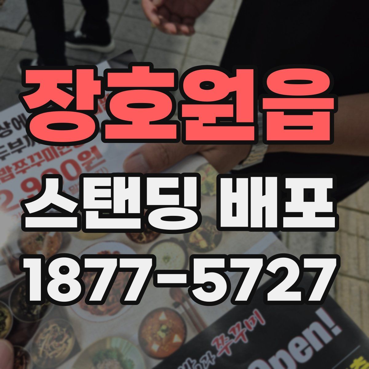 장호원읍 스탠딩 배포