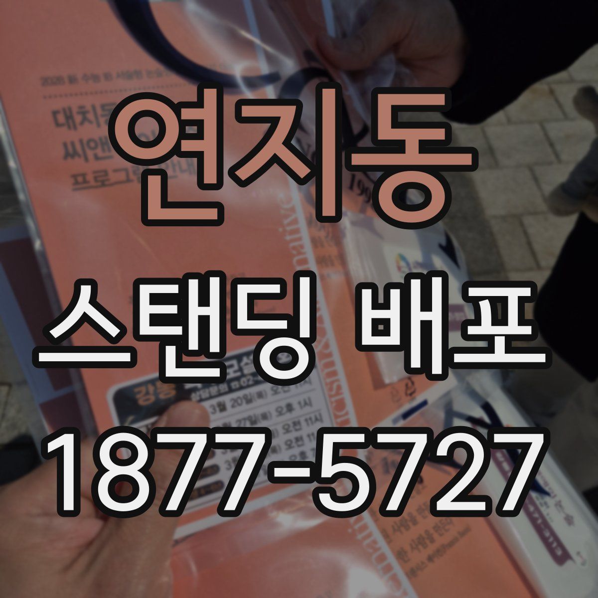 연지동 스탠딩 배포