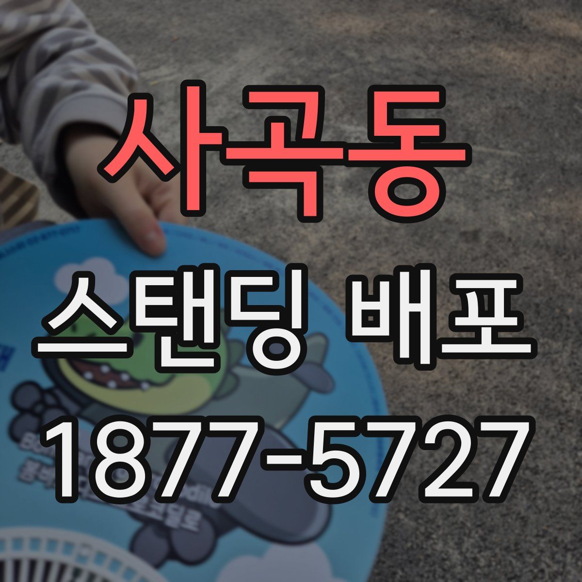 사곡동 스탠딩 배포