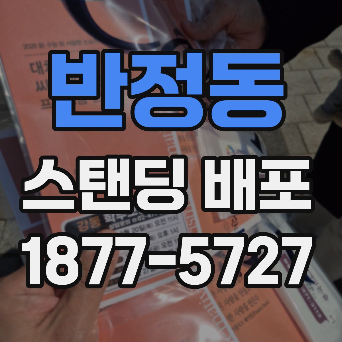 반정동 스탠딩 배포